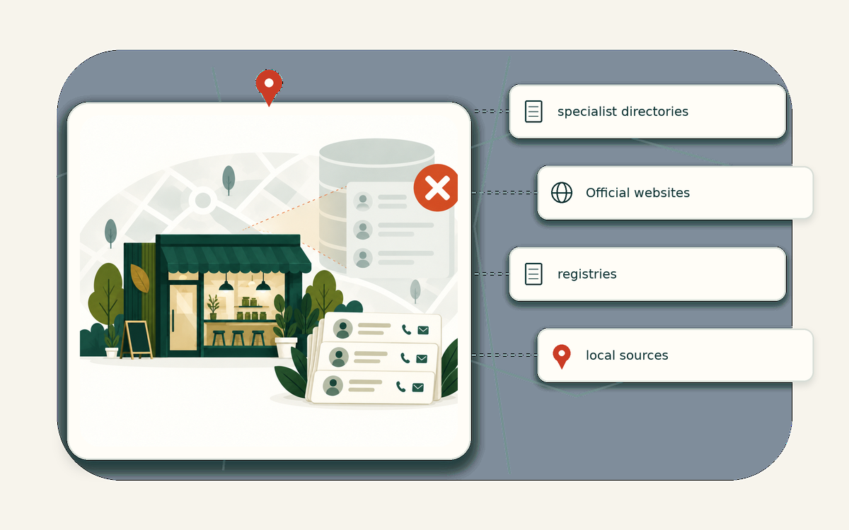 Editorial market universe illustration for Apollo or ZoomInfo