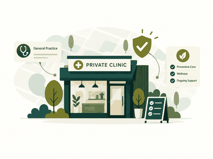 Qualification signal matrix for B2B lead generation for private clinics
