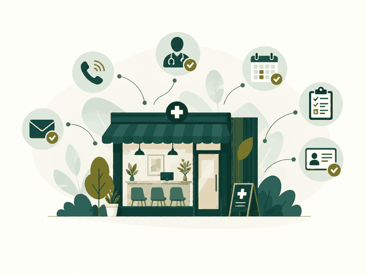 Account resolution workflow for B2B lead generation for private clinics