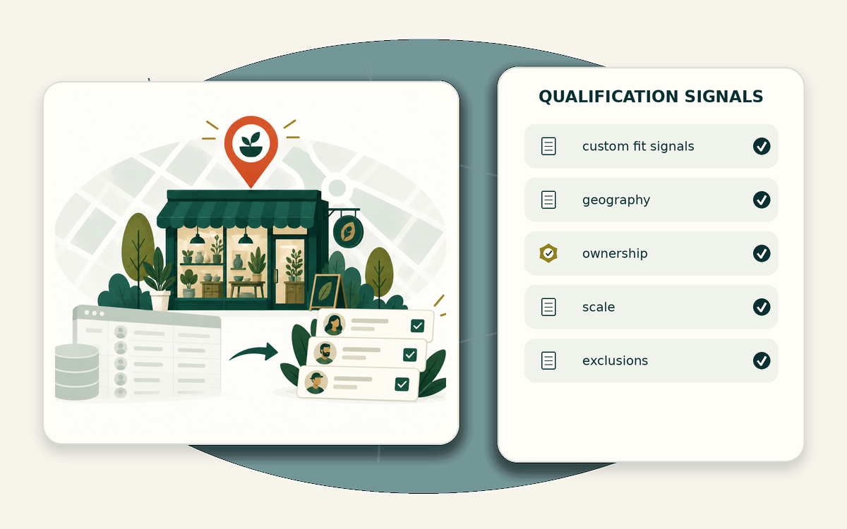 Qualification signal matrix for Apollo alternatives for niche markets