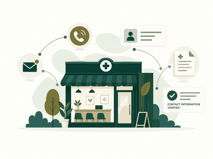 Account resolution workflow for independent medical practices