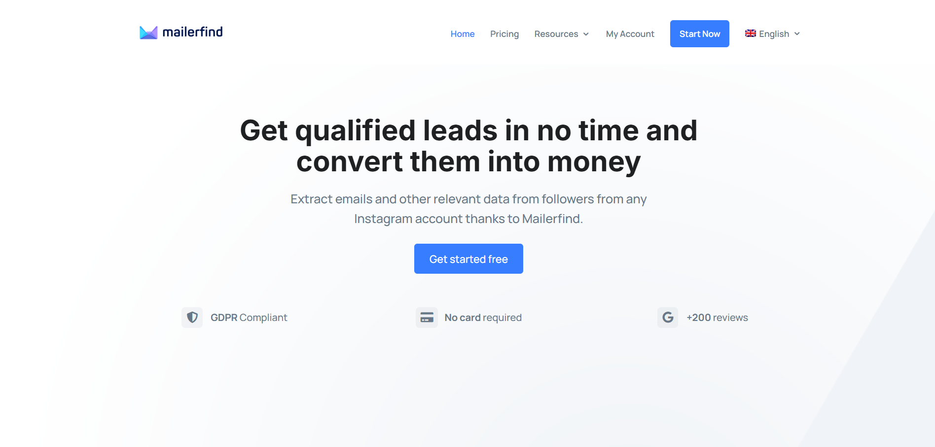 MailerFind B2C Lead Generation Dashboard