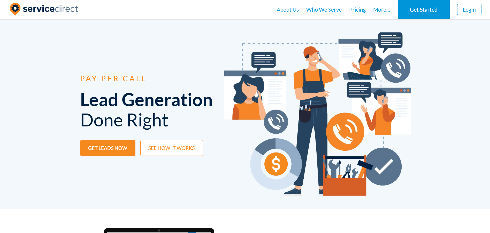 Service Direct Lead Generation