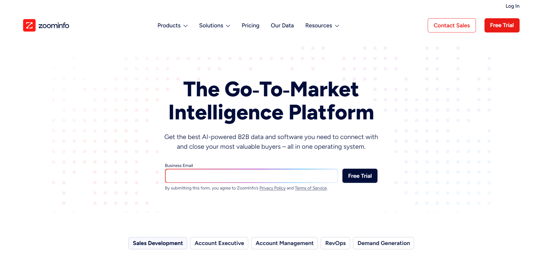 ZoomInfo Dashboard